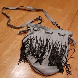 BCBG Fringe Bag